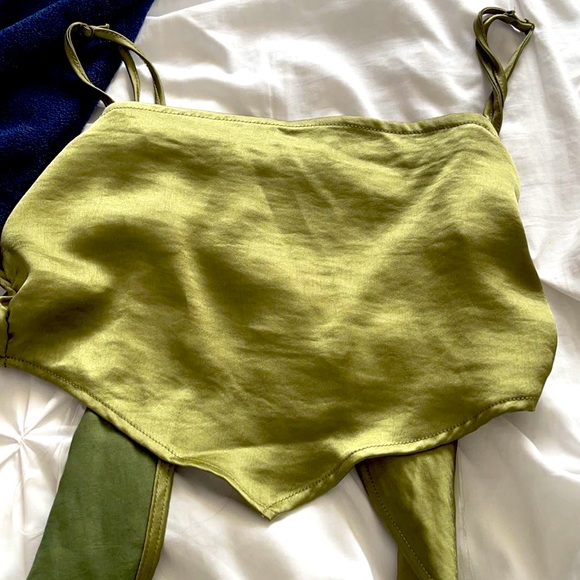 Pacsun Silk Bandeau - Picture 1 of 1